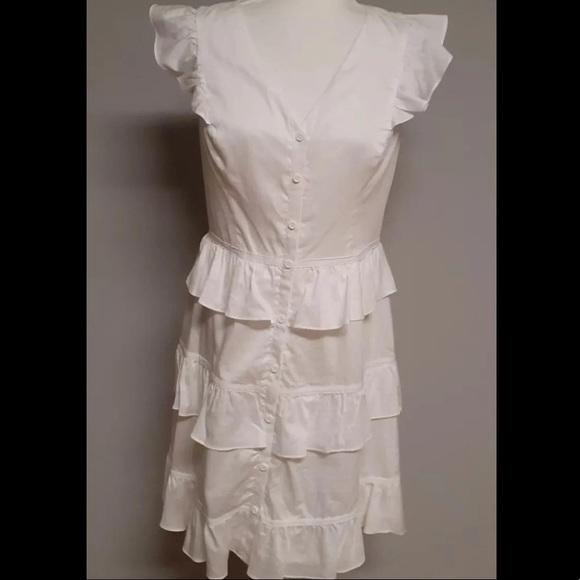 Gal Meets Glam Anna Tiered Ruffled size 6 - Picture 4 of 10